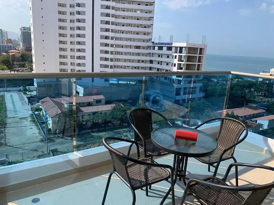 Hermoso Apartamento Samaria Club De Playa Santa Marta  Colombia